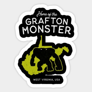 Home of the Grafton Monster – West Virginia, USA Sticker